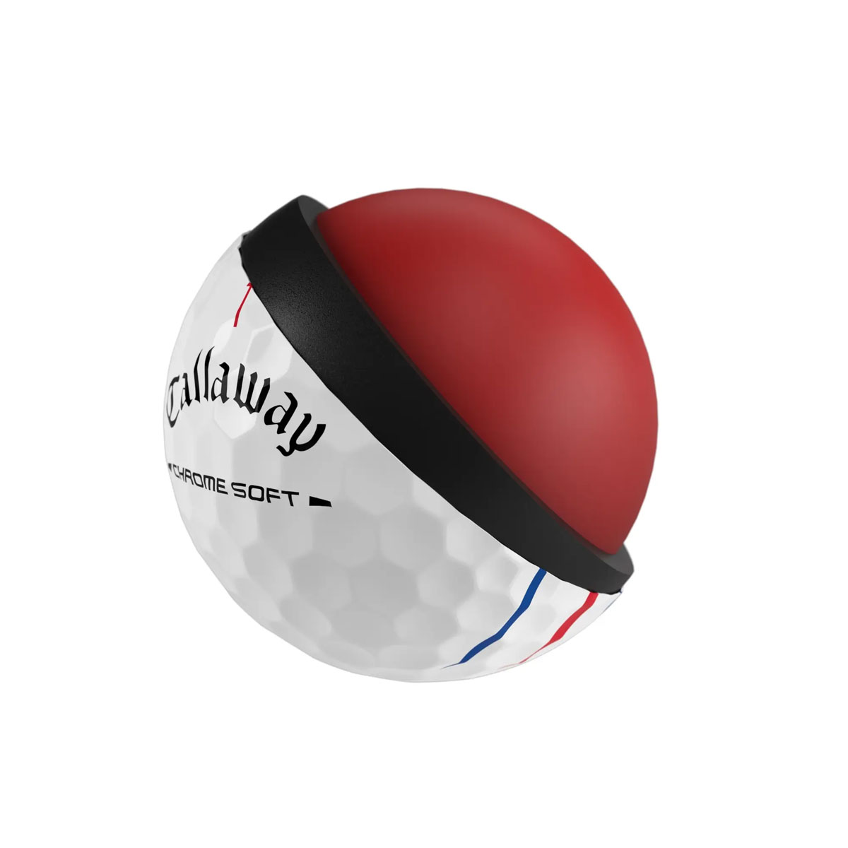 Callaway Chrome Soft-Triple Track Logo Printed On Offer! - Logo