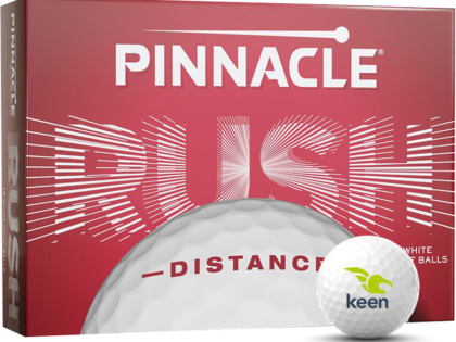 Custom Pinnacle Rush golf balls
