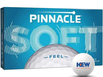 Pinnacle Soft branded golf balls