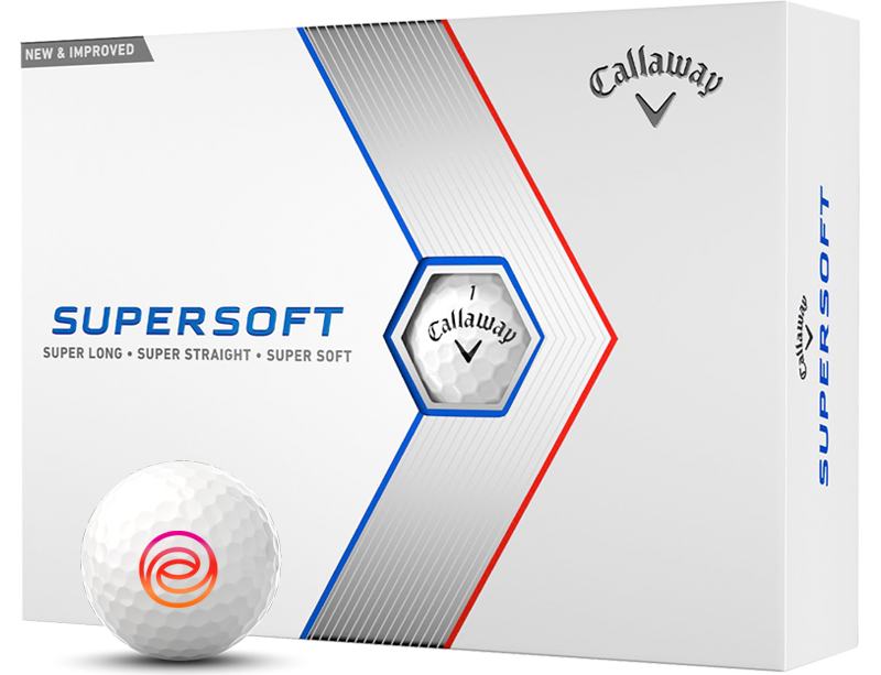 Callaway Supersoft custom logo golf balls uk
