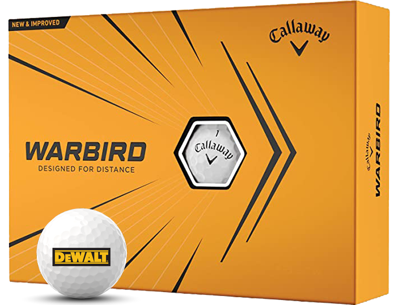Callaway Warbird printed golf balls uk