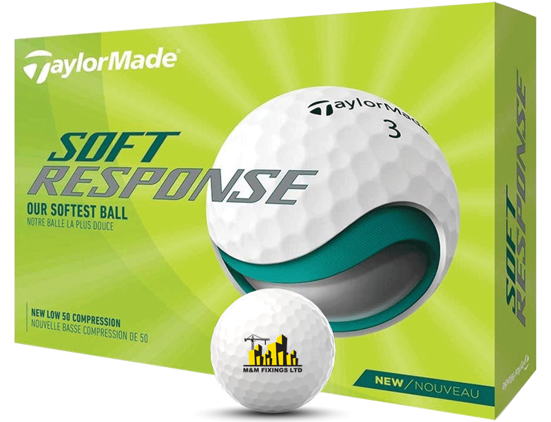 TaylorMade Soft Response personalised golf balls
