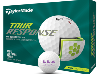 TaylorMade Tour Response logo golf balls