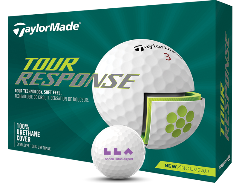 TaylorMade Tour Response logo golf balls
