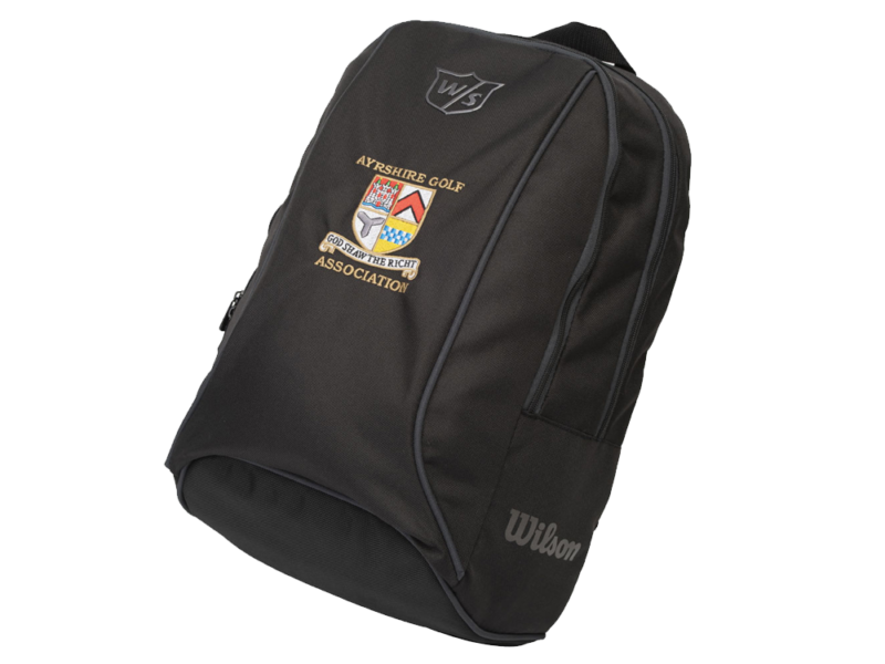 Custom branded Wilson Staff Backpack