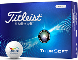 Titleist Tour Soft OFFER £28.95 Logo Printed
