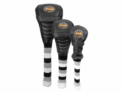 Leatherette Driver Headcover with Embroidered Logo
