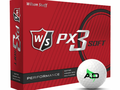 Wilson Staff PX3 Soft Logo Printed - FREE Two Dozen Balls Offer!