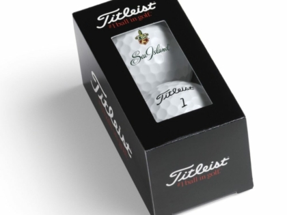 Titleist Stock 2 Ball Window Box
