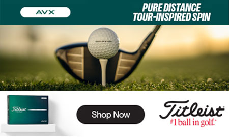 Add your company logo to a Titleist AVX golf ball.