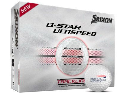 Srixon Q-Star Ultispeed Trackline Custom Printed Logo Golf Balls